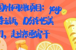 国外网赚项目：Paypal 拉新，10 分钟 5 美刀，赶快通宵干【视频课程】