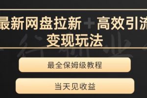 最新最全夸克网盘拉新变现玩法，多种裂变，举一反三变现玩法【揭秘】