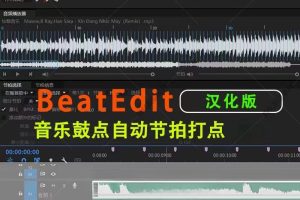 【PR插件-音乐鼓点】 beatedit节奏音乐鼓点节拍自动剪辑扩展插件